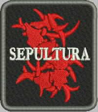 Patch Sepultura 09x07 cm