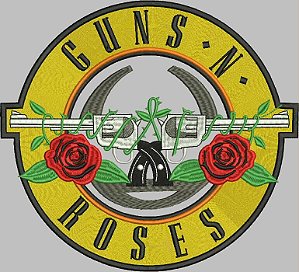 Patch Guns N' Roses 28x29 cm
