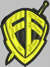 Patch Escudo da Fé 08x06 cm