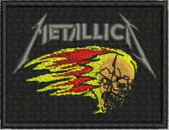 Patch Metallica 06x08 cm