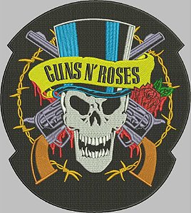 Patch Guns N' Roses 12x10 cm