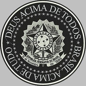 Patch Deus Acima de Todos 30x30