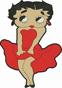 Patch Betty Boop 10X06 cm