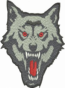 Patch Lobo 25x18 cm
