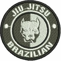 Patch Jiu Jitsu 07x07 cm
