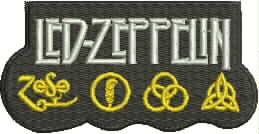 Patch Led Zeppelin 04x10 cm