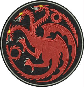 Patch Dragão Costas 29x29 cm