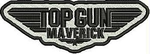 Patch Top Gun Maverick 01 - 05x12cm