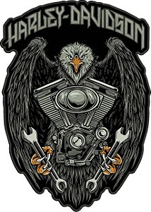 Patch Águia Moto HD