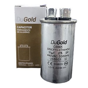 Capacitor Permanente de Aluminio - DCGP15-0TA440V