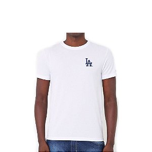 Camiseta New Era Los Angeles Dodgers Branca