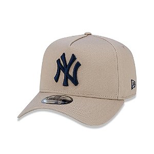 Boné 9FORTY A-Frame MLB New York Yankees Bege