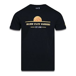 Camiseta New Era Golden State Warriors Core Ball