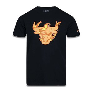 Camiseta New Era Chicago Bulls Hot Streak