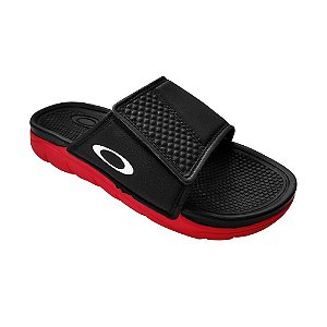 Chinelo Oakley Masculino Break Black