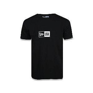 Camiseta New Era Logo Box Preto