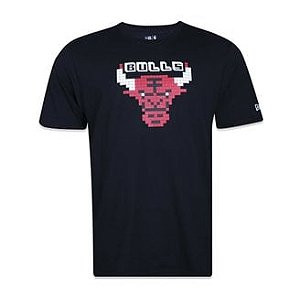 Tshirt New Era Tecnologic Chicaco Bulls - Preto