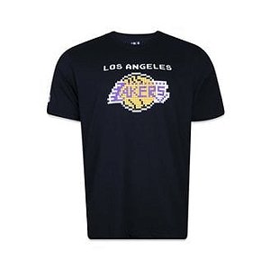 Tshirt New Era Tecnologic Los Angeles Lakers - Preto
