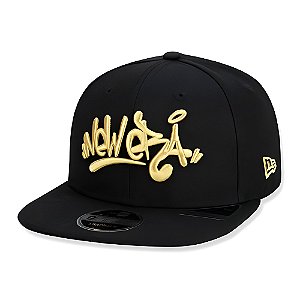 Boné 9FIFTY Original Fit Snapback Aba Reta Street Life Gold Tag