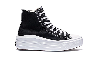 Tênis Converse CT15460001  Chuck Taylor All Star Move Cano alto - Preto