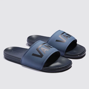 Chinelo Vans La Costa Slide On Azul