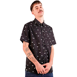 Camisa Lost Sheep Magazine - PRETO