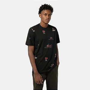 Tshirt Lost Especial Mushroom - Preto