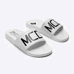 Chinelo Slide MCD Sigla - Branco