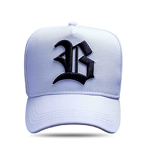 Bone BLCK Snapback Wings - Branco