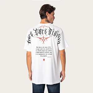 Tshirt MCD Especial Caligraffiti - Branco