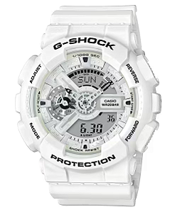 Relógio Casio G-Shock Masculino Branco - GA-110MW-7ADR