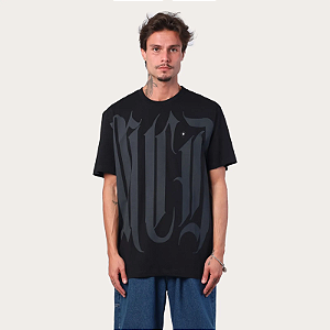 Tshirt MCD Regular Caligraffiti - Preto
