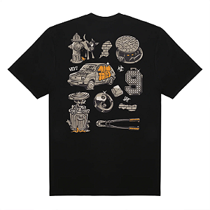 Tshirt Thug Nine Mess - Preto