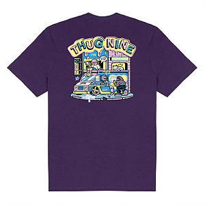 Tshirt Thug Nine All Eyes On Me - Roxo