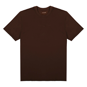 Tshirt Thug Nine Bold Premium Bordado - Marron