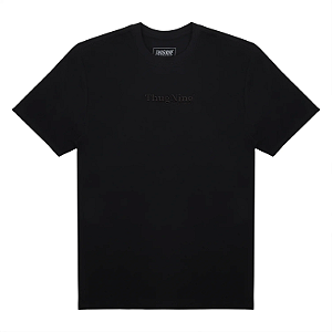 Tshirt Thug Nine Bold Premium Bordado - Preto