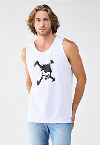 Regata Oakley Skull Tank - Branco