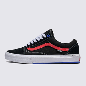 Tenis Vans Old Skool BMX Sport - Preto/Vermelho