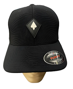 Bone MCD Flexfit Aba Curva Pipa - Preto