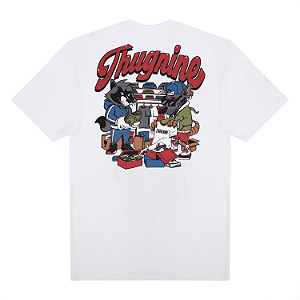 Tshirt Thug Nine Lique - Branco