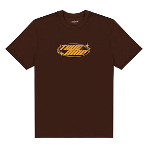 Tshit Thug Nine Analog - Marrom