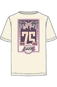 Tshirt New Era Regular NBA Los Angeles Lakers Sunset - Branco