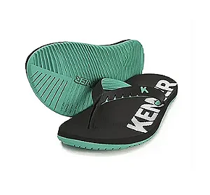 Chinelo Kenner Red - Preto/Verde Claro