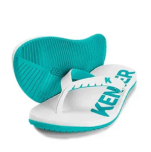Chinelo Kenner Red - Branco/Azul