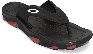 Chinelo Oakley Titan - Black/Red