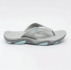 Chinelo Oakley Titan - Grey/Blue