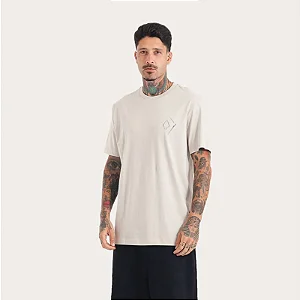 Tshirt MCD Regular Pipa Cromada - Bege