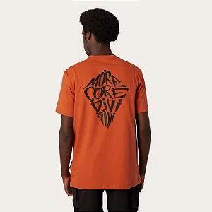 Tshirt MCD Regular More Core Pixado - Terra Cota