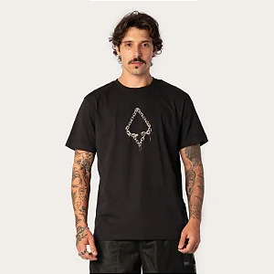 Tshirt MCD Regular Espada Corrente - Preto