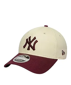 Boné 9FORTY SNAPBACK Neyyan WS Patch - Bege e Vinho